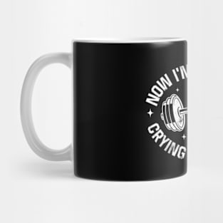 Down Bad Crying at the Gym Mug